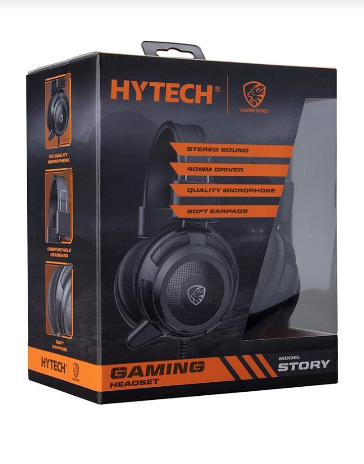 029.0002 Mikrofonlu Kulaklık - Gaming- HYTECH -HY G7 STORY Siyah