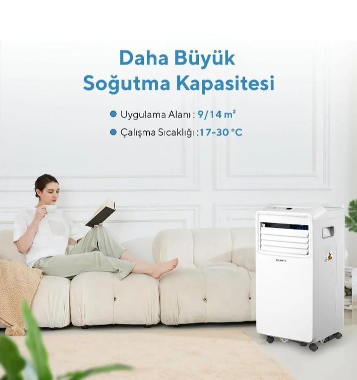 032.0005 Portatif Taşınabilir Klima Kumtel-KMPAC-7 JUNİPER