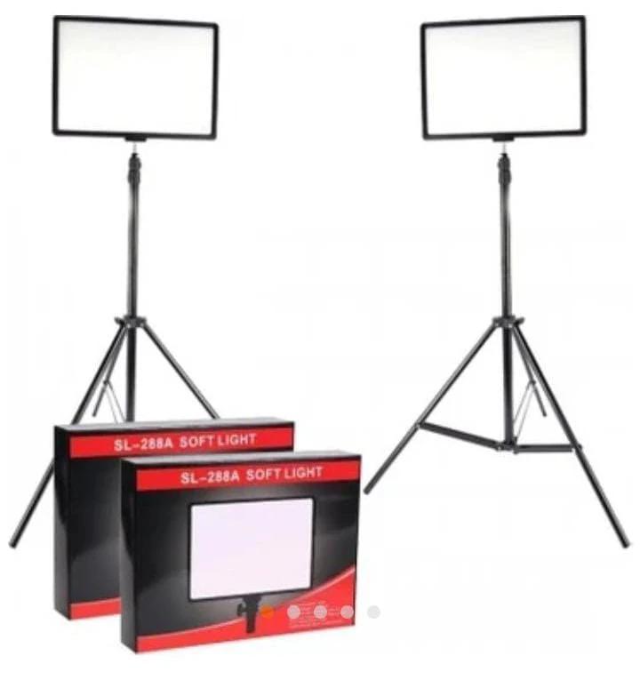 2 li Işık Seti - Pdx SL-288A Youtuber Vloger 