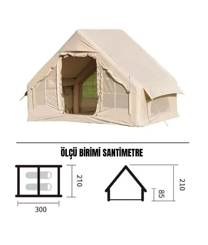 Şişme Çadır 6 Kişilik 4 Mevsim Robo
