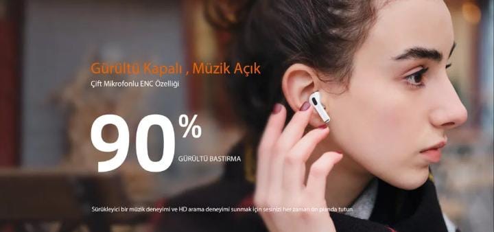 029.0005 Kulaklık-Bluetooth - Riversong - Audio Airfly L3 White TWS 