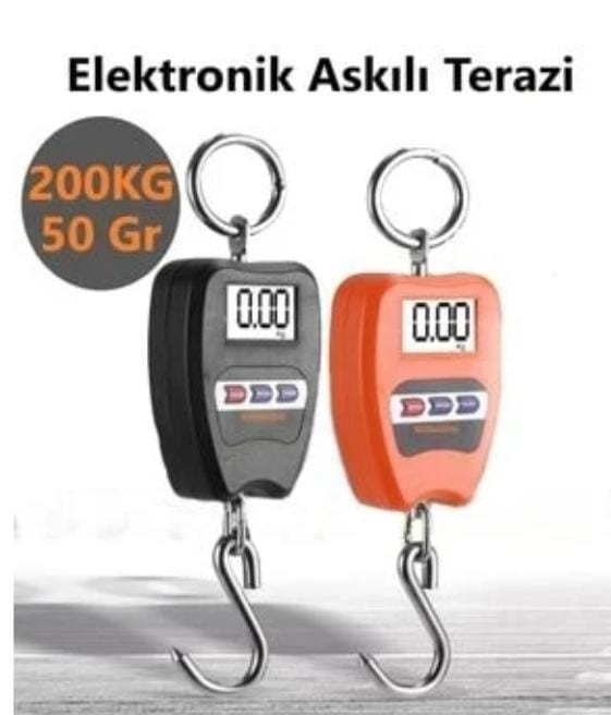 036.0019 Askılı Dijital El Terazisi - 200 Kg