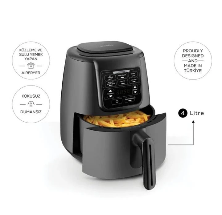 Air fry Karaca Airfryer Air Pro Cook 3 in 1 XL - 4 Kişilik 