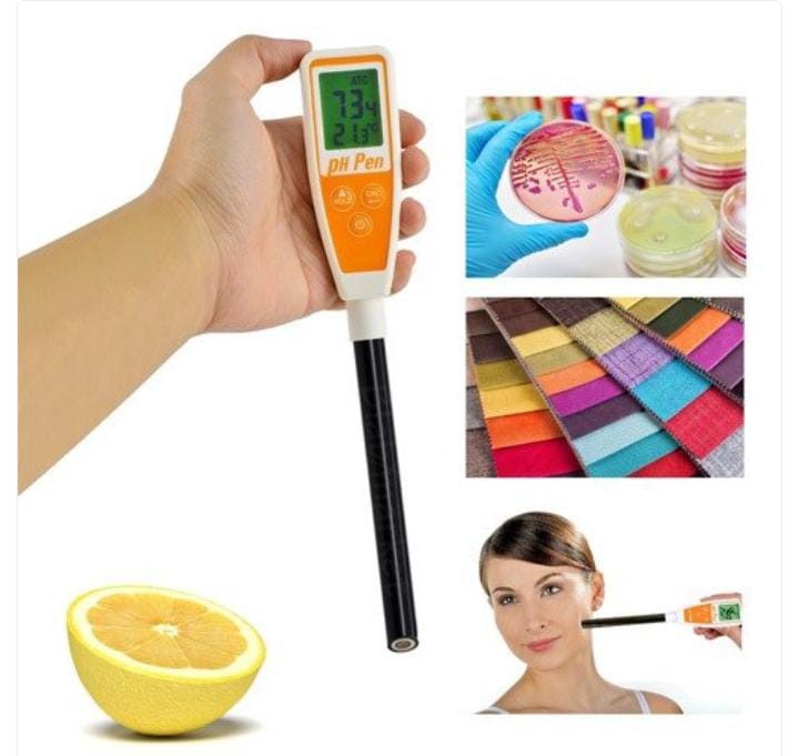 036.0010 Ph Metre -Uzun Problu- Yüzey-Tekstil-Cilt İçin 