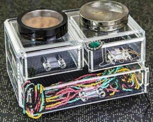 Bee Home Organizerli 3 Çekmeceli Set-Küçük Boy