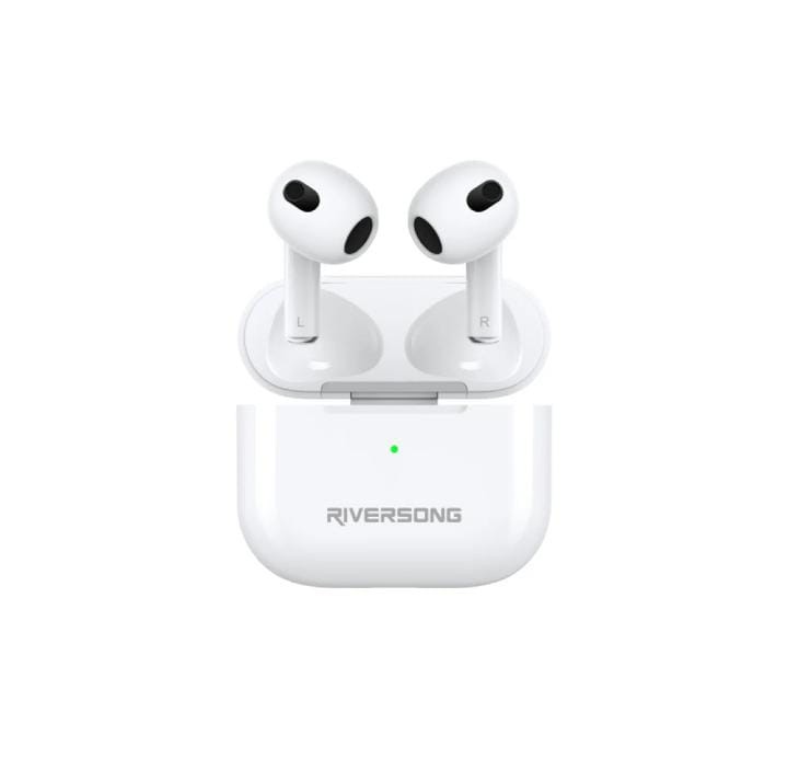 029.0005 Kulaklık-Bluetooth - Riversong - Audio Airfly L3 White TWS 