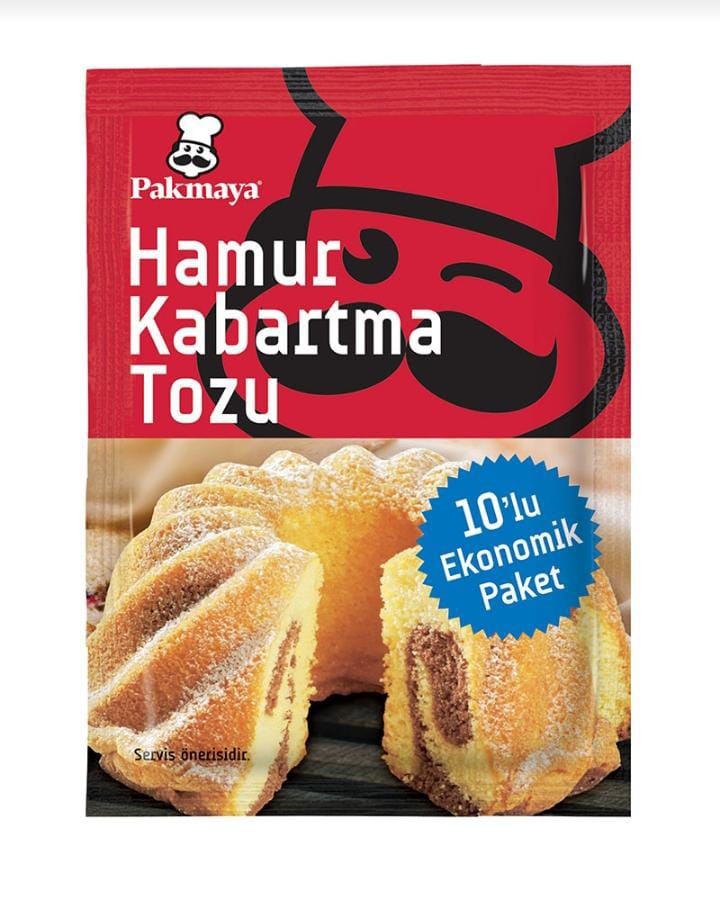Hamur Kabartma Tozu 10 Gr x 10 Pakmaya