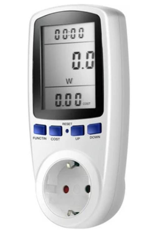 036.0002 Dijital Wattmetre- Enerji Tüketim Ölçer - Wellhise Pm002 16a 3680W