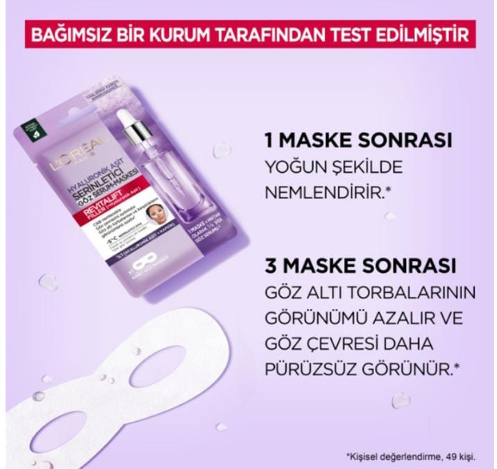 015.0001 Göz Maskesi Loreal Revitalift Filler