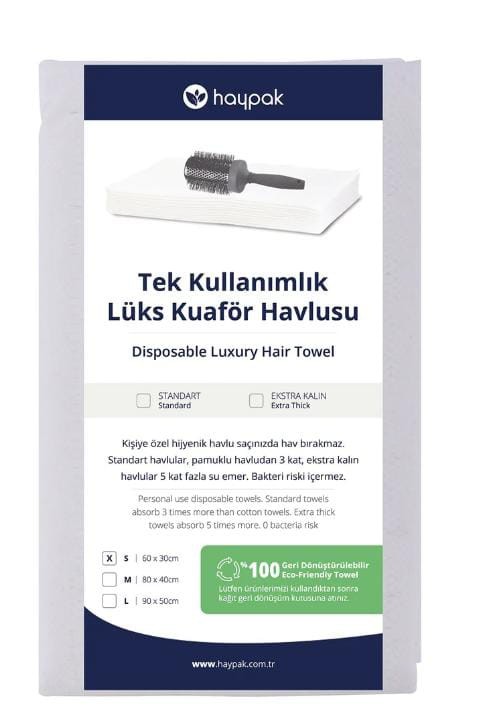 009.0007 Tek Kullanımlık Lüx Havlu - 60 lı