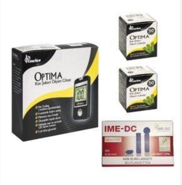 003.0015 Kan Şekeri Ölçüm Cihazı - Optima 