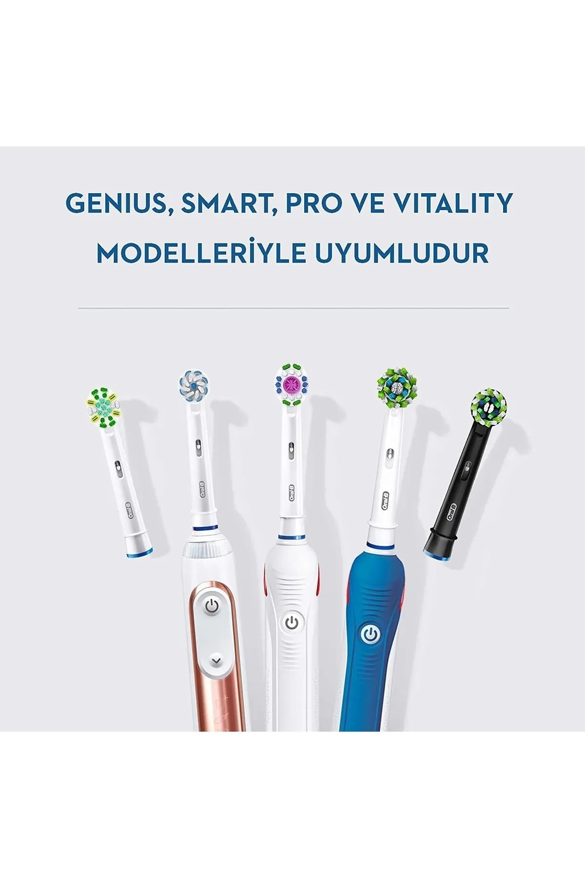 Oral-B Cross Action Cleanmaximizer Yedek Fırça Başlığı - 8’li