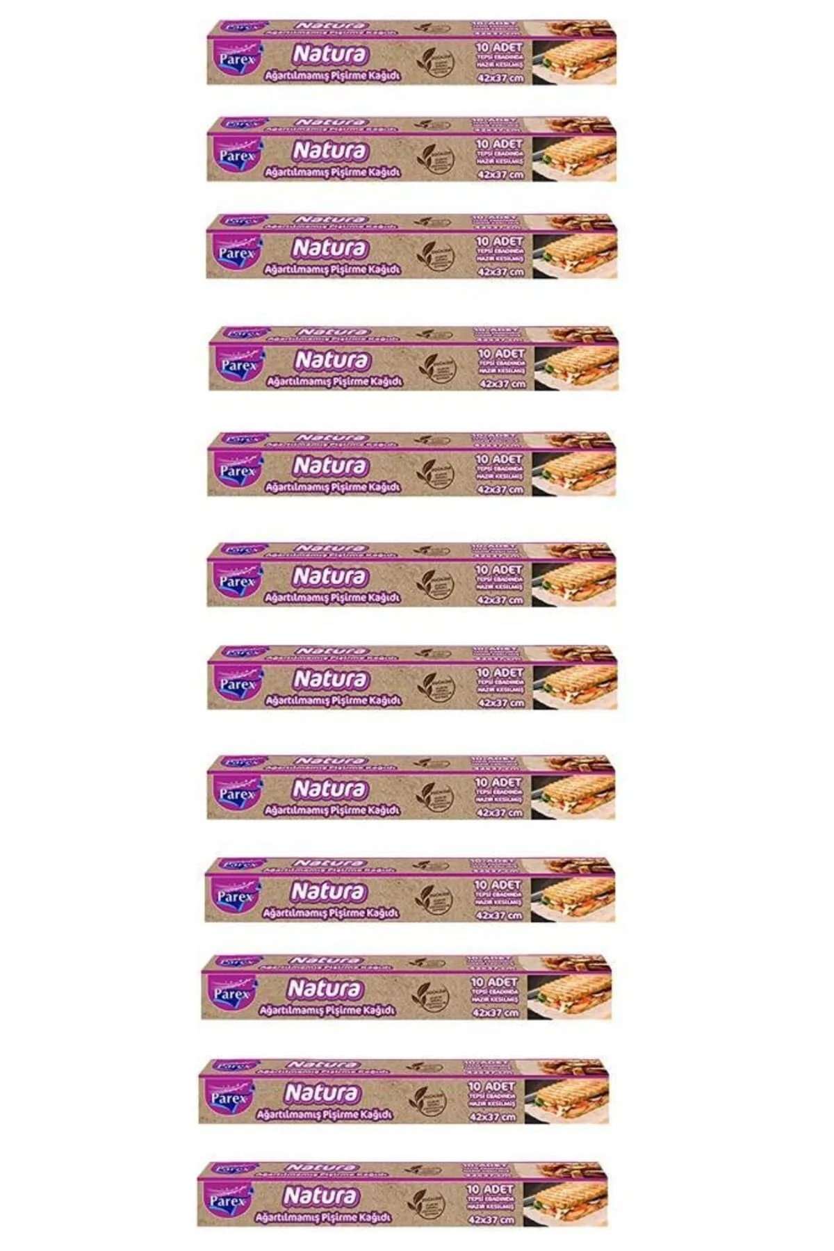 Parex Natura Ağartılmamış Hazır Kesim Pişirme Kağıdı 