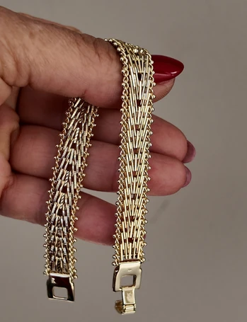 Golden hasır bileklik