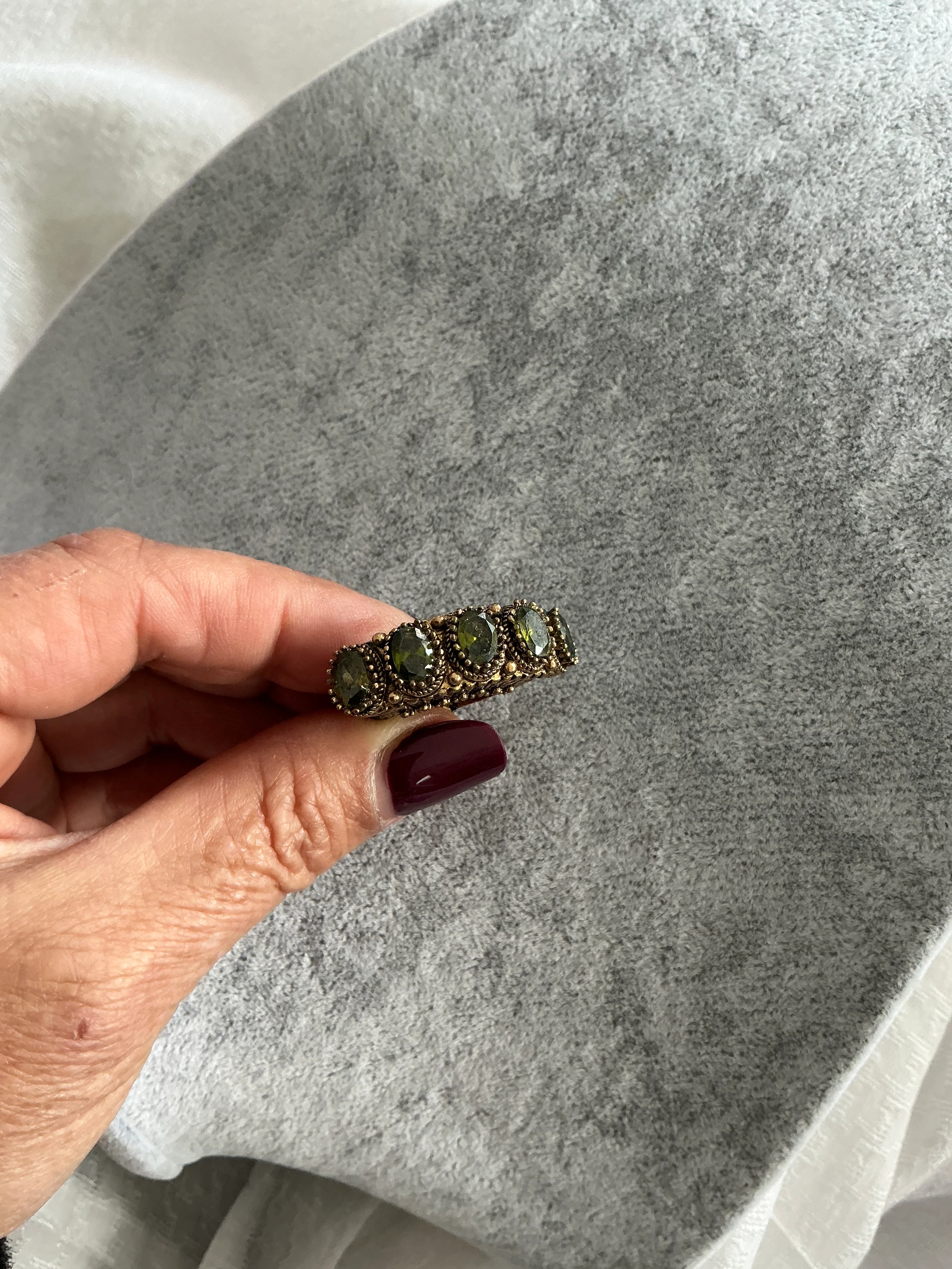 Beş Taş Zultanit Yüzük