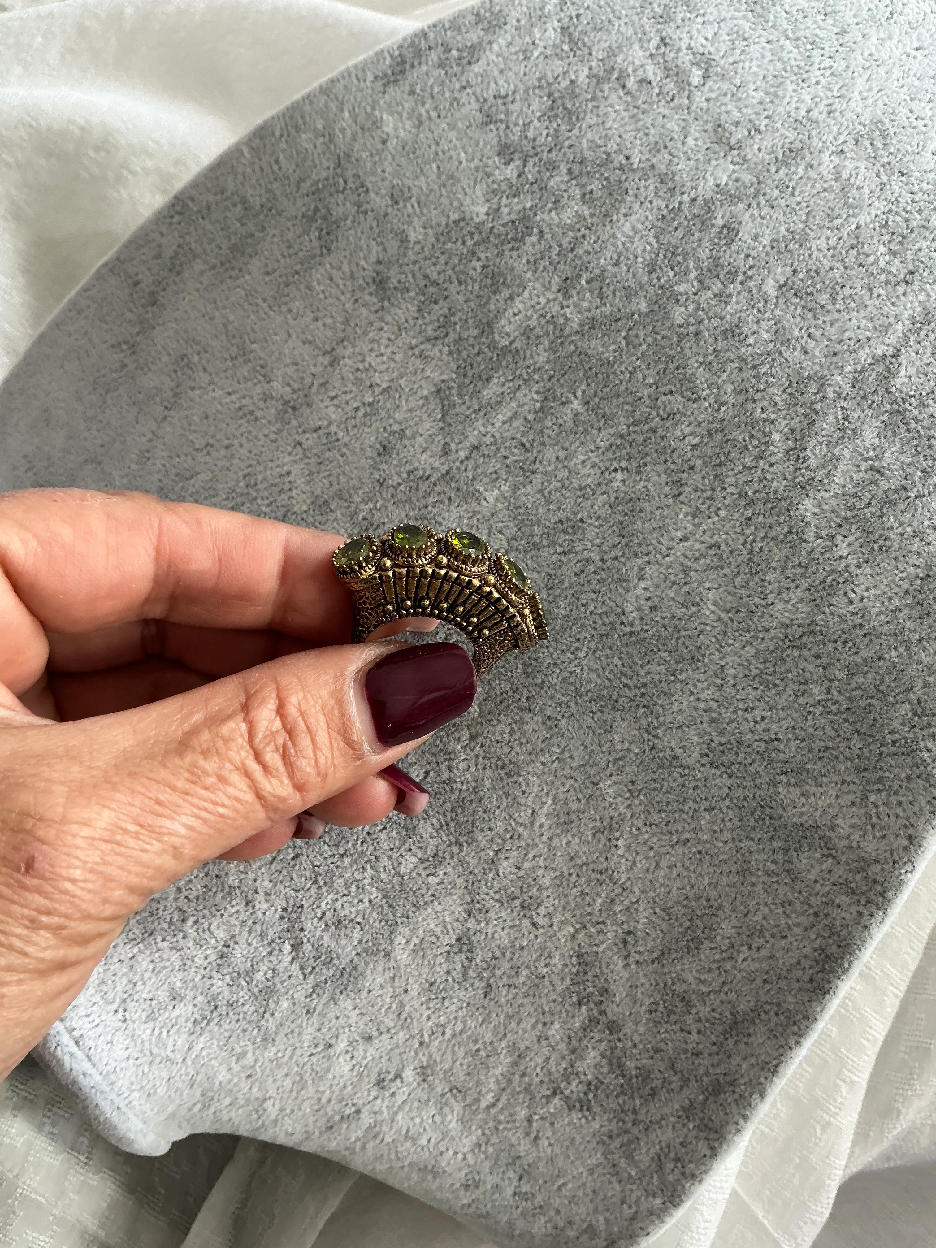 Beş Taş Zultanit Yüzük