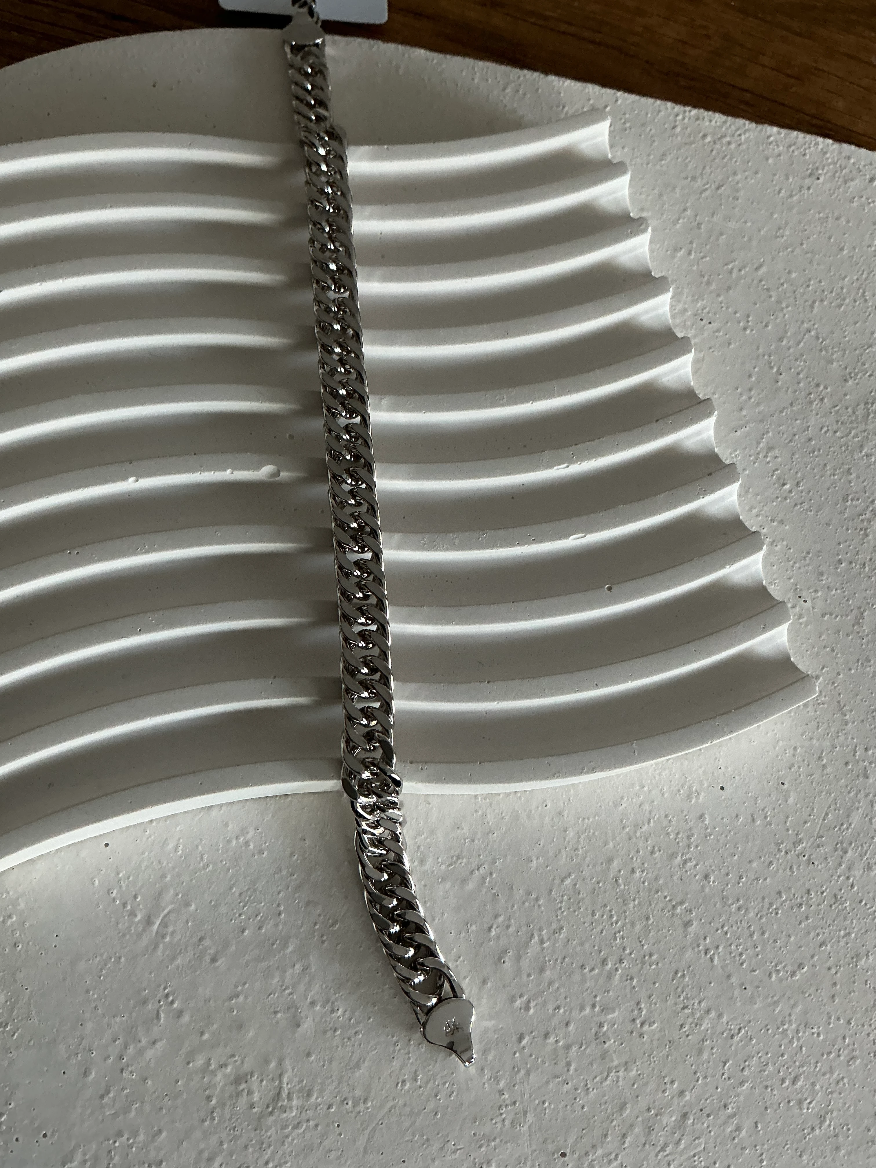 Kuyu Zincir Silver Bileklik