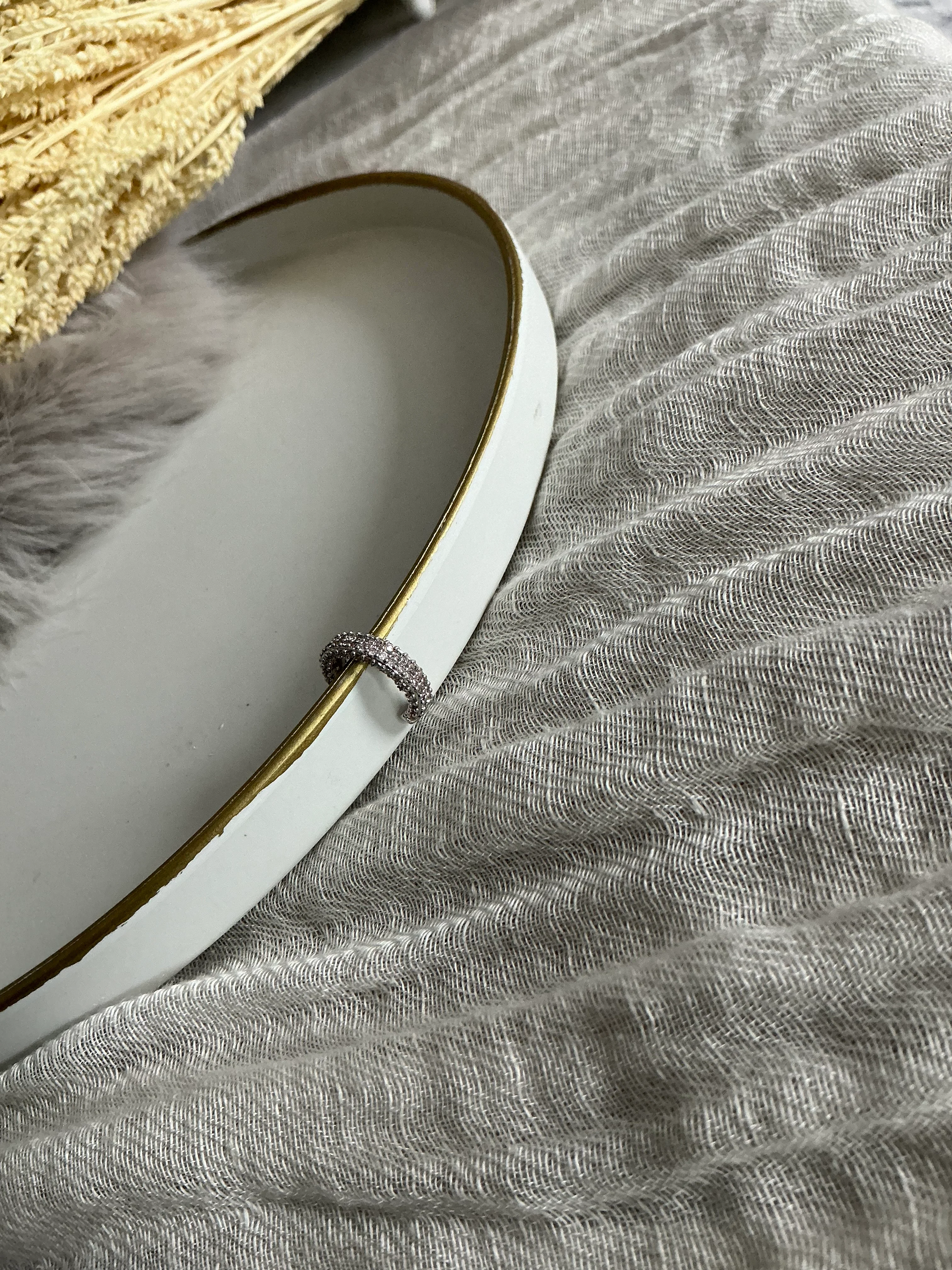 Silver Kıkırdak Küpe