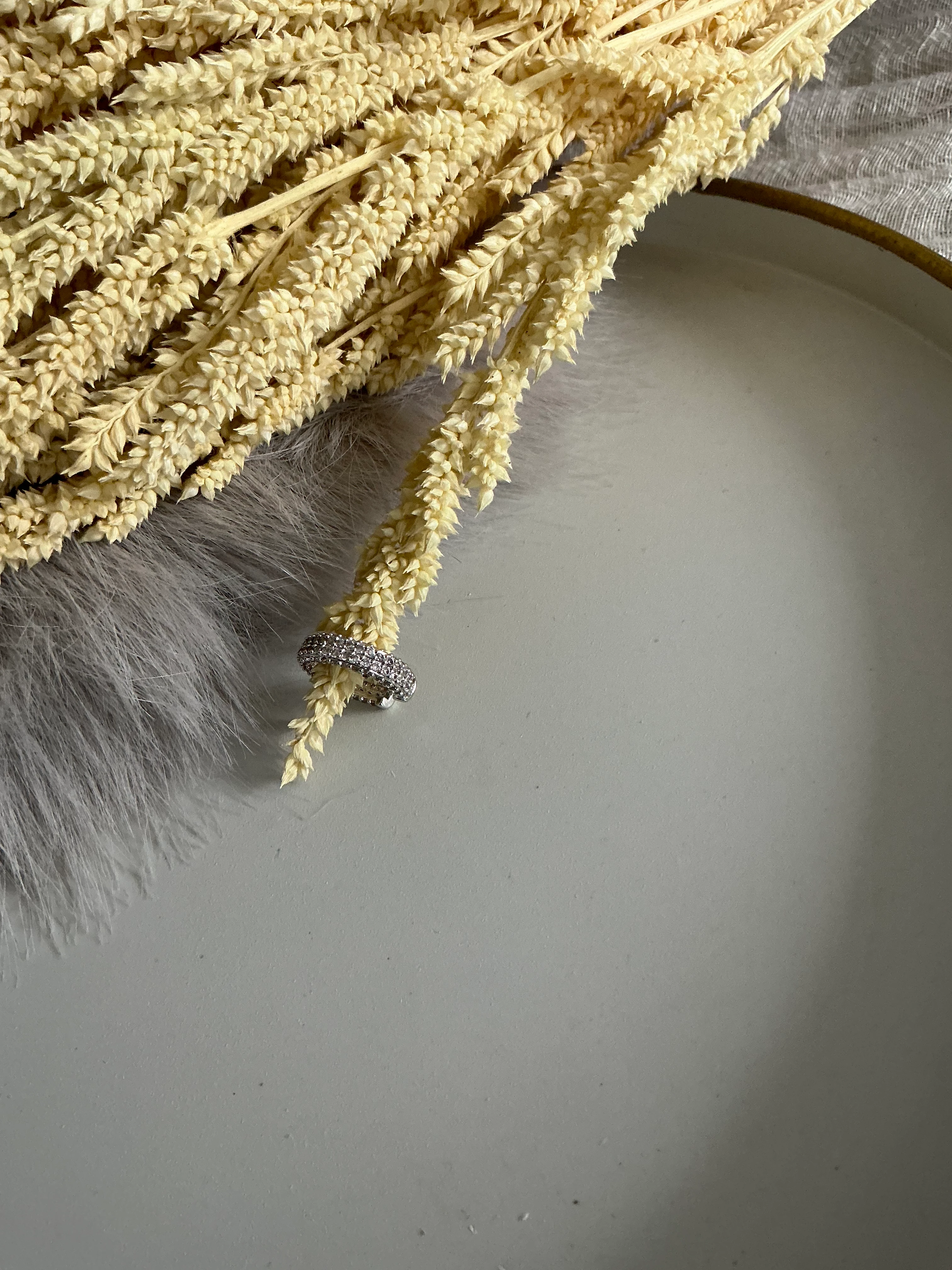 Silver Kıkırdak Küpe