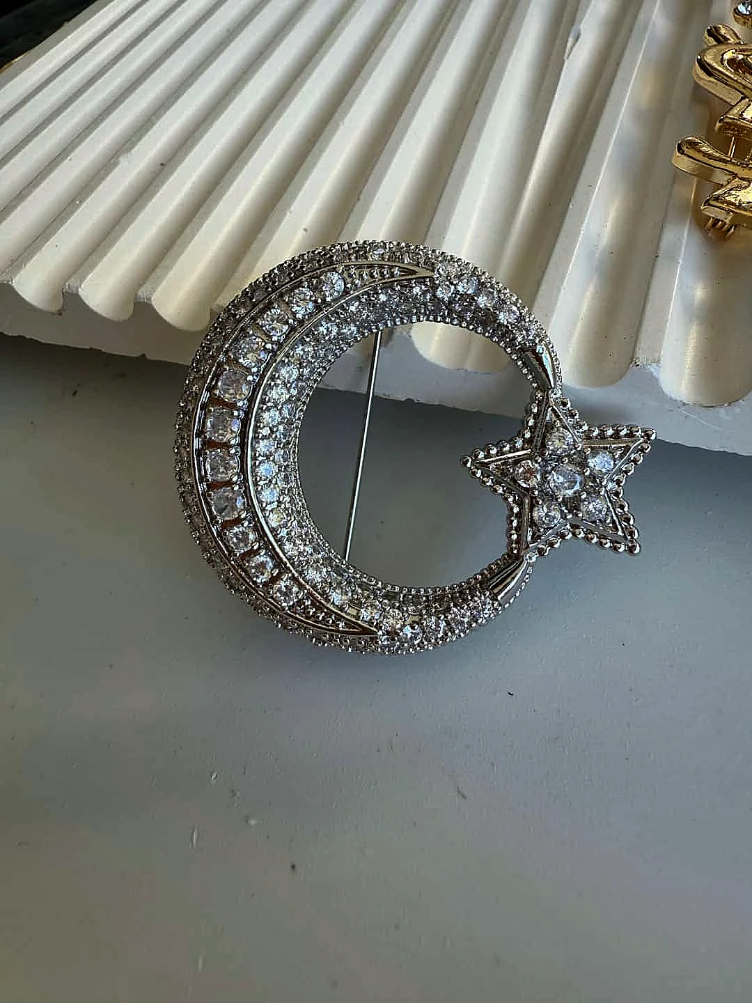 Ayyıldız Broş