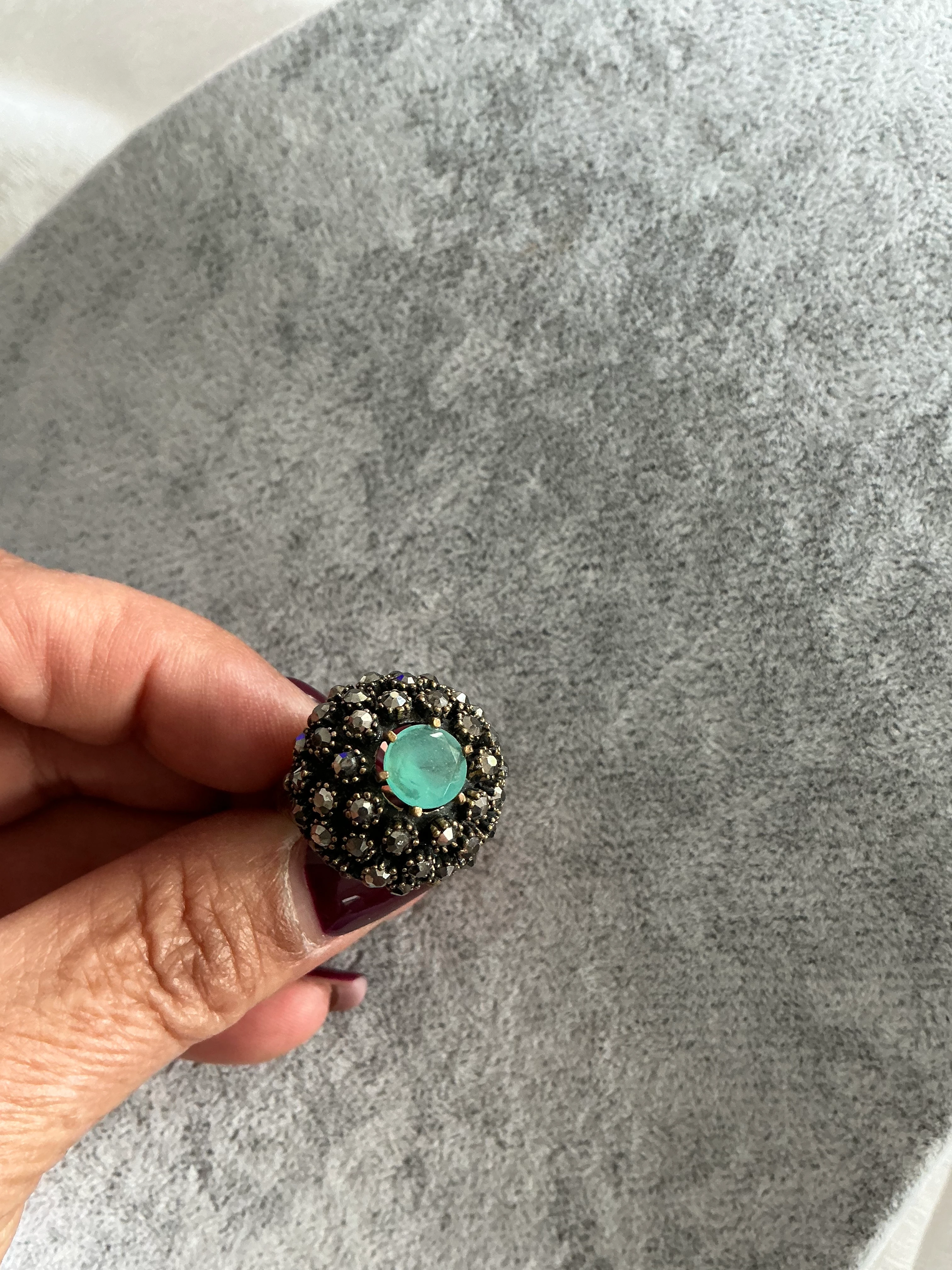 Firuze Taşlı Yüzük