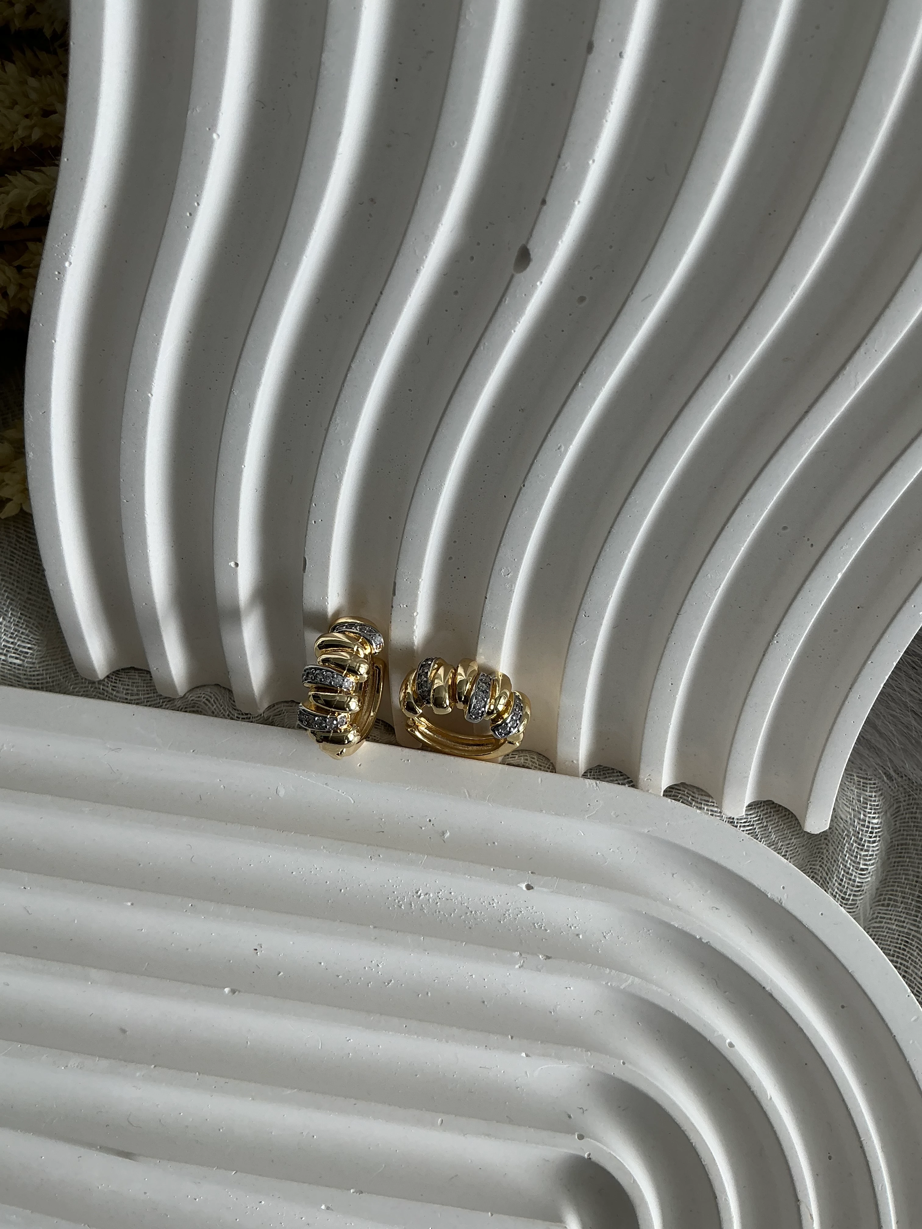 Gold Megan Halka Küpe