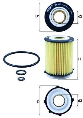 Yağ Filtresi Mercedes M270 M274 W204 W205 W176 W177 W246 W212 W213