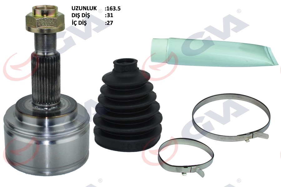 Aks Kafasi Dış Ön Master 3-Movano II 2.3 Dci̇ 6 Vi̇tes 10-31x27x70 164mm