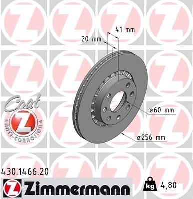 Ön Fren Aynası Astra F-Vectra A-Corsa B-Ascona C-Aveo-Kalos 03>13 256x20x4dlxhavali 569010-93182285