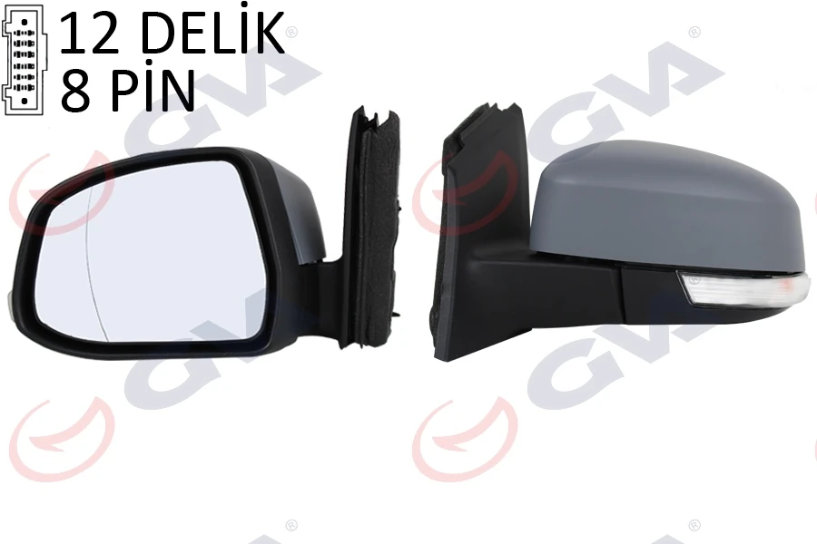 Dış Di̇ki̇z Aynası Sol Ford Focus 12> Elektri̇kli̇ Isitmali Astarli Si̇nyalli̇ Sensörlü Alt Aydinlatmali K Atlanir