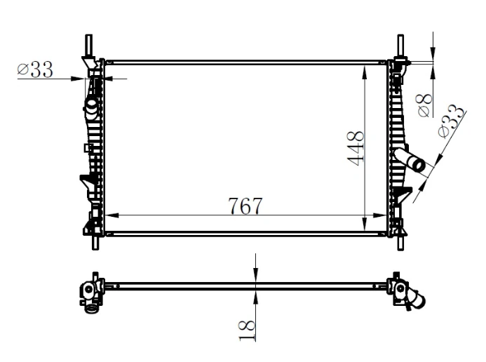 Motor Su Radyatoru Transit Tuorneo Custom V362 V363 2.2tdci 100ps 125ps 135ps 140ps 155ps 12 > Brazi Ng