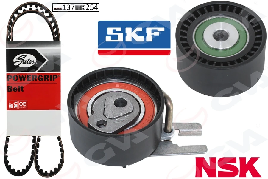 Eksantri̇k Gergi̇ Ki̇ti̇ P206-P207-P307-P308-P407-P3008-Expert-Partner-Berlingo-Jumpy-C2-C3-C4-C5-Xsara-Focus II-Fiesta V-Vi Volvo S40-C30-V50-Fiat Scudo Euro4 1.6 Hdi-Tdci̇