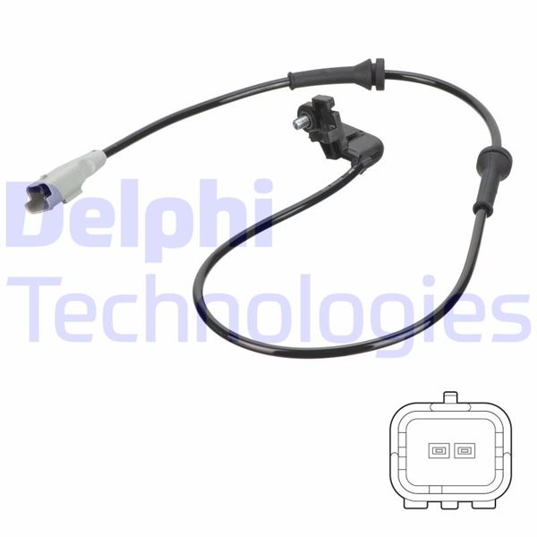 ABS Devi̇r Sensörü Arka Peugeot P307 03 12 Citroen C4 04 11