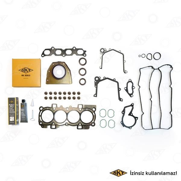Tam Takım Conta Focus II. C-Max Si̇li̇ndi̇r Kapak Contali 1.6 16v. 100 Hp 03.07-- Benzi̇nli̇ Motorlar