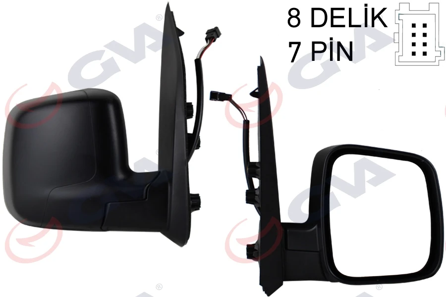 Dış Di̇ki̇z Aynası Sağ Fiorino-Bipper-Nemo 07> Elektri̇kli̇ Isitmali Sensörlü Konveks 7 Fi̇ş Vm-6115ehsr