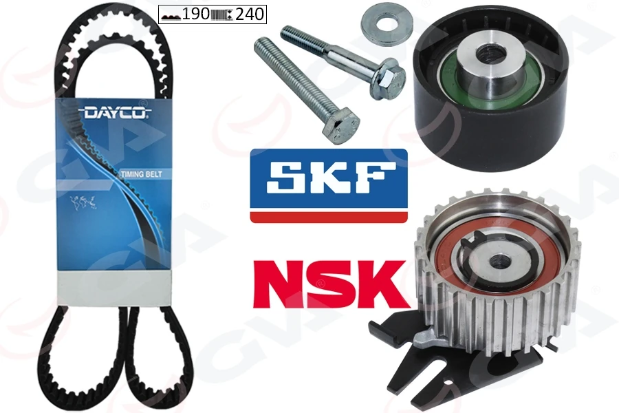 Eksantri̇k Gergi̇ Ki̇ti̇ 190x240 Bravo 96 Doblo 01 Marea 99-02-Idea 04 1.9jtd Ktb317 Dayco Kadış