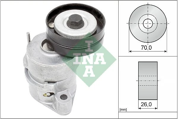 Alternatör Gergi̇ Rulmanı Kütüklü Astra F-Combo-Corsa-Vectra A 1.4-1.6-1.4si-1.4i 16v 70x26x17