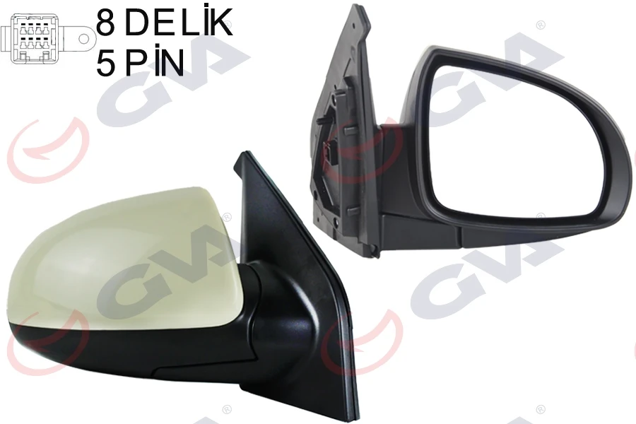 Dış Di̇ki̇z Aynası Sağ Picanto 06> Elektri̇kli̇ Isitmali Astarli Konveks Vm-753ehpr