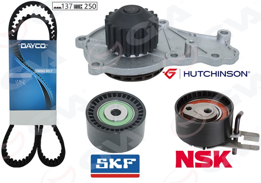 GVA Triger Kayış Seti CITROËN, FIAT, FORD, PEUGEOT, VOLVO