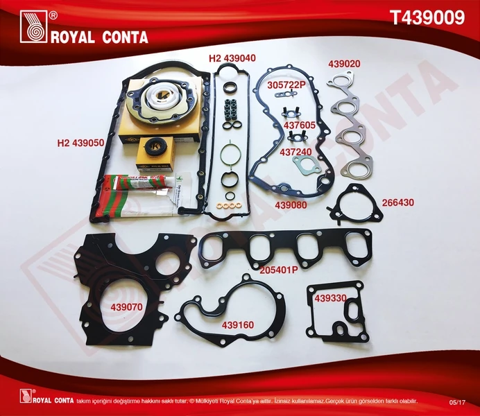 Motor Takım Conta Skt Keçeli̇ S.lasti̇kli̇ Skcsi̇z Connect 1.8 Tdci 02 14 Focus I 98 04 1.8 Td