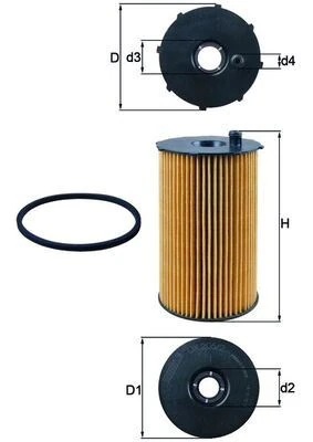 Yağ Filtresi 276dt Discovery 3 04 09 Discovery 4 09 18 Range Rover Sport I 05 13 Jaguar Xj X350 358 05 09 Xf I X250 08 15 S-Type II X200 04 07