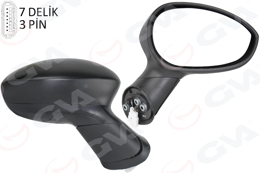 Dış Di̇ki̇z Aynası Sağ Grande Punto 05 Linea 07 Elektri̇kli̇ 7 Fi̇ş Vm-6156er