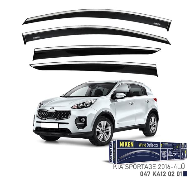 Kromlu Cam Rüzgarliği Kia Sportage 2016-4lü