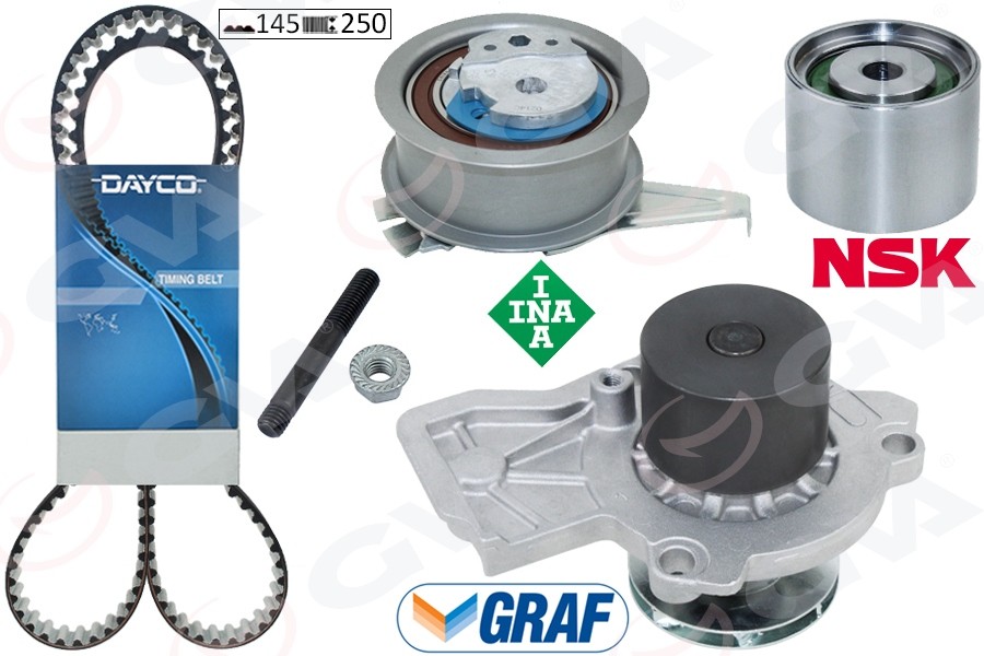 GVA Triger Gergi Rulmanı GERGİ AUDI, SEAT, SKODA, VOLKSWAGEN