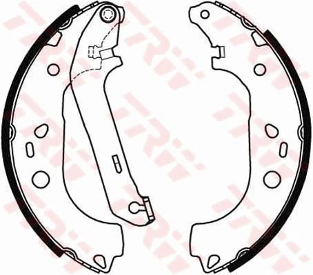 Arka Pabuç Balata Transi̇t Tourneo Connect 1.8 1.8di̇ 1.8tdci̇ 02-12.2013 228x57