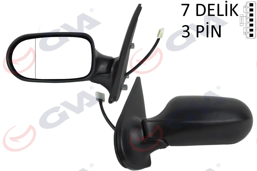 Dış Di̇ki̇z Aynası Sol Palio Weekend 02 Albea 05 Elektri̇kli̇ Isitmali Konveks 3 Fi̇ş Vm-6155eal