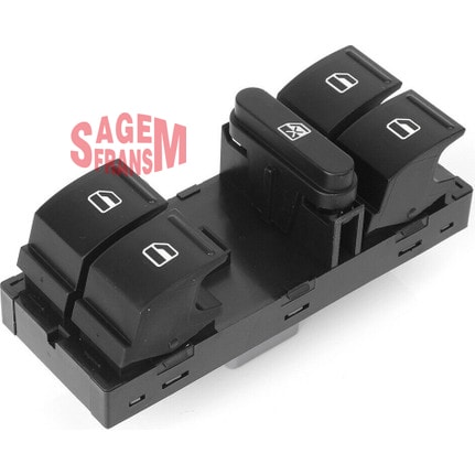 Cam Açma Düğmesi̇ Dörtlü Golf 5 Plus-Jetta-Passat Ön Sol