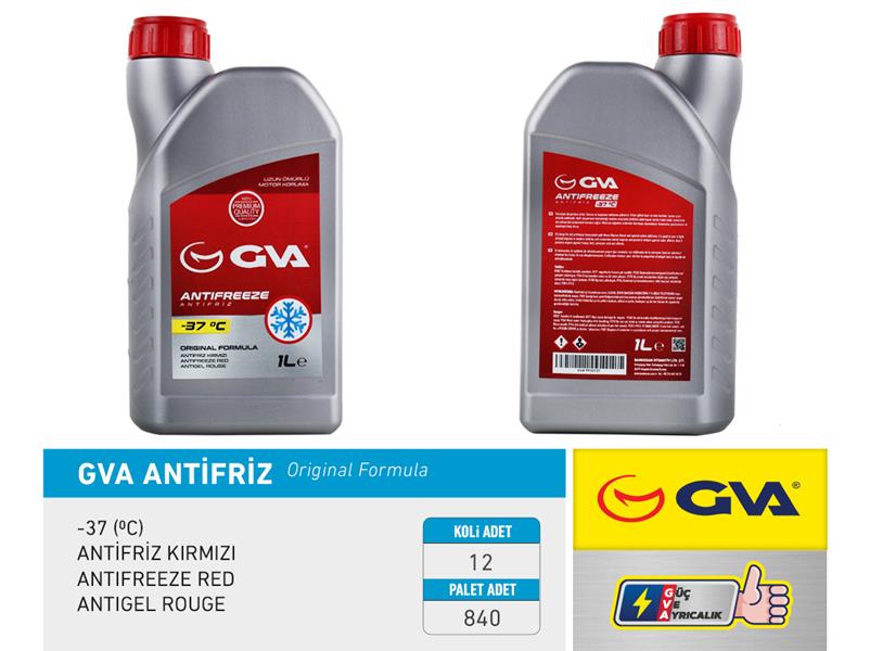 GVA Antifriz Kırmızı 1LT