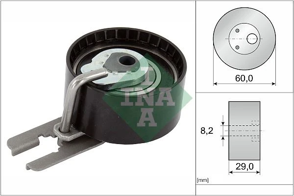 Eksantri̇k Gergi̇ Rulmanı P206-207-307-308-407-Partner-Bipper-Focus-Fiesta-Jumpy-Xsara 1.4hdi-1.6hdi