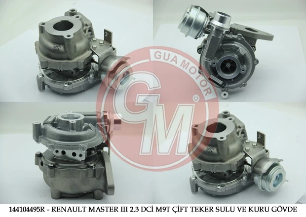 Turbo Şarj Renault Master III 2.3 Dci̇ M9t Çi̇ft Teker 125-145-150bg Opel 2.3cdti Ni̇ssan 2.3dci
